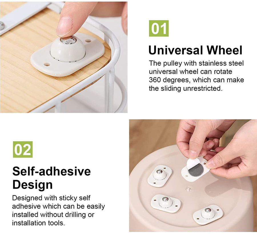 Furniture Moving Wheel Casters Pack of 12