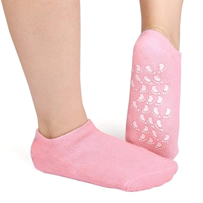 Winter Spa Gel Socks