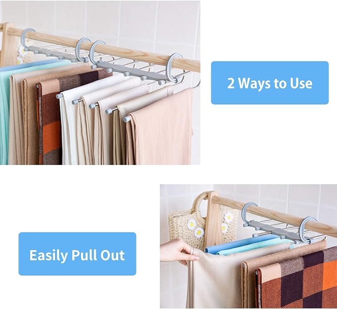 5 in 1 Cloth Hanger | Space Saver