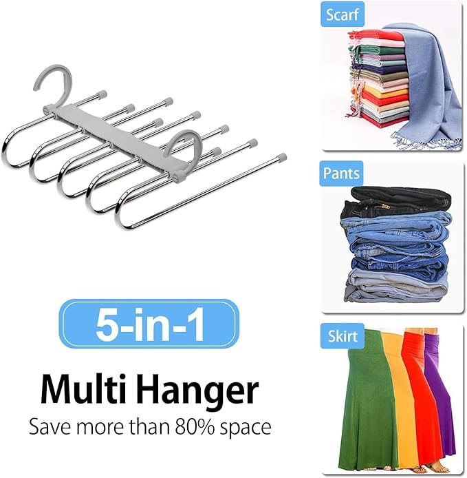 5 in 1 Cloth Hanger | Space Saver